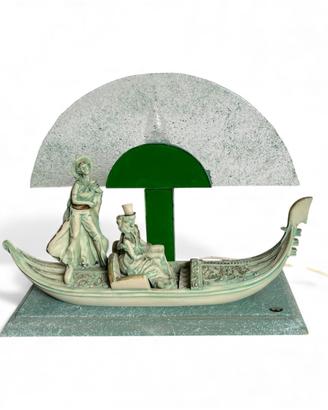 Lampada da tavolo vintage gondola veneziana
