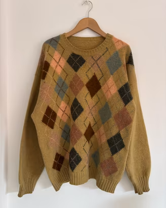 🤎 Magnifico maglione vintage in lana