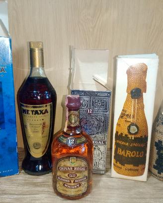 Bottiglie Whisky Barolo Vintage 