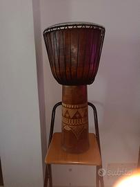 Tamburo Djembe Africano Artigianale - Professional
