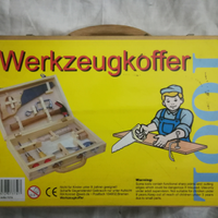 Gioco set attrezzi da carpentiere per bambini