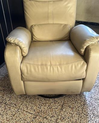 Poltrone relax pelle