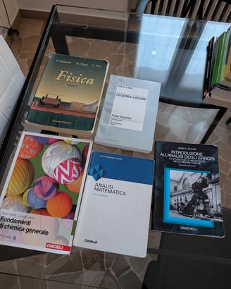 Libri primo anno corso di laurea in FISICA Bicocca