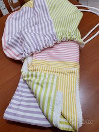 Telo mare più sacca coordinati