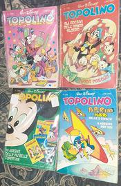 Set fumetti Topolino vintage con allegati,stickers