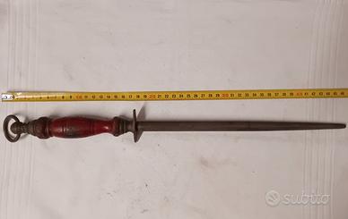 VECCHIO ANTICO AFFILACOLTELLI MACELLAIO F. DICK