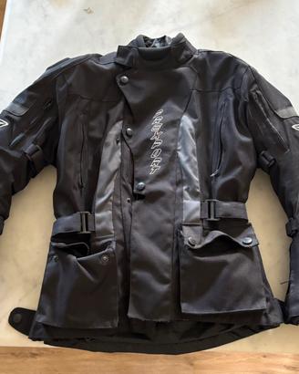 Giacca UOMO Moto PREXPORT Invernale, tg S, Nera