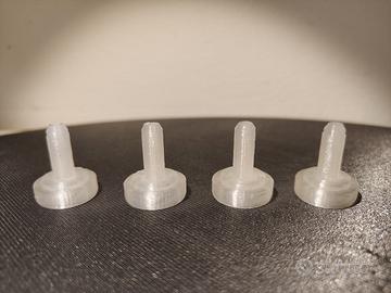 PIEDINI RICAMBIO SEDIA KARTELL MASTER (NON ORIGINA