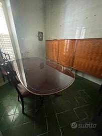 Sala da pranzo completa anni sessanta