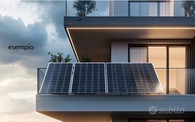 Impianto fotovoltaico a isola