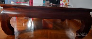 tavolo basso  in tek