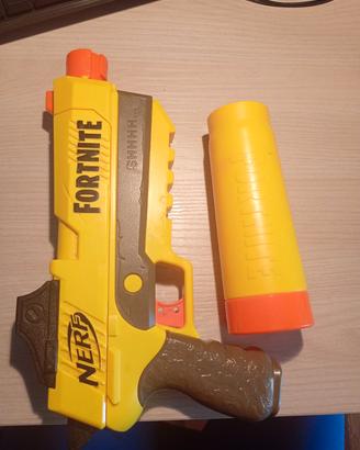 Nerf Fortnite Pistola con Silenziatore 