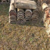 Coppi antichi rossi e gialli