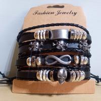 4. Bracciali Punk/Rock Regolabili 