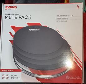 Attenuatori per Batteria x 4 tamburi e  4 piatti.