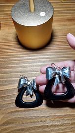 splendidi orecchini vintage in argento 