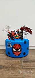 Torta scenografica Spiderman 