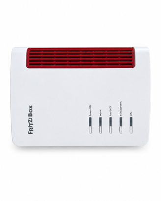 FRITZ!Box modem/router Wi-Fi + alimentatore e cavi