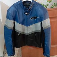 giubbotto da moto in pelle