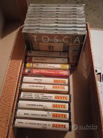 musicassette e cd di musica lirica e italiana 