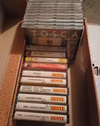 musicassette e cd di musica lirica e italiana 