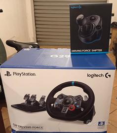 Logitech G29 + Cambio + Pedaliera Completa