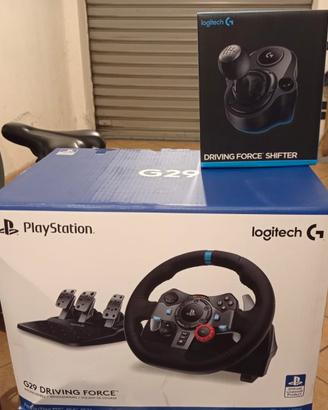 Logitech G29 + Cambio + Pedaliera Completa