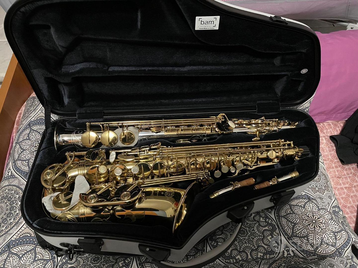 Custodia sax doppia (alto/soprano) - Strumenti Musicali In vendita a Reggio  Calabria