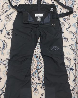 Pantalone sci uomo Kappa FISI 6cento. Tg. S