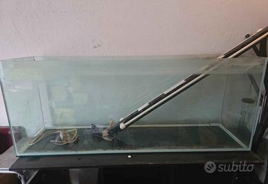 Acquario rettangolare, dimensioni 150x50x 137 cm a