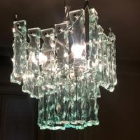 Lampadario vetro di Murano + 2 appliques