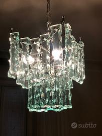 Lampadario vetro di Murano + 2 appliques