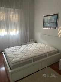 Letto 120x200 con materasso e due cassetti