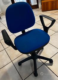 Sedia da ufficio con braccioli