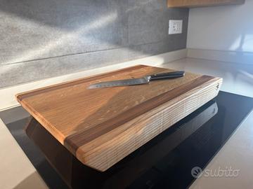 Tagliere in rovere olmo e frassino