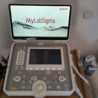 ECOGRAFO ESAOTE MYLAB SIGMA  SONDE CONVEX +LINEARE