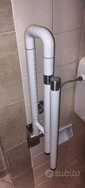 Maniglione alluminio/ABS per bagno/doccia 