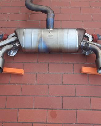 Scarico Akrapovic titanio originale vw golf 8r