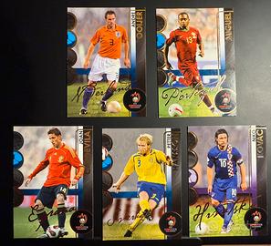 Lotto 5 Golden Card Panini Euro 2008