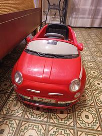 Macchinina elettrica per bambini- modello fiat 500