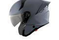 CASCO KYT JET TTR PLAIN GRL DOPPIA VISIERA GRIGIO