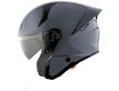 CASCO KYT JET TTR PLAIN GRL DOPPIA VISIERA GRIGIO
