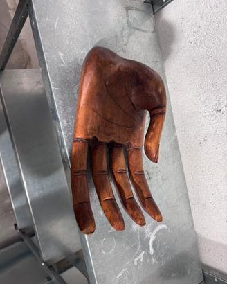 Scultura mano in– Decorazione vintage artigianale