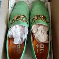 Mocassino verde Gio+ n. 36