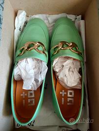 Mocassino verde Gio+ n. 36