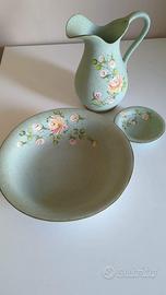 Set toilette da camera in ceramica