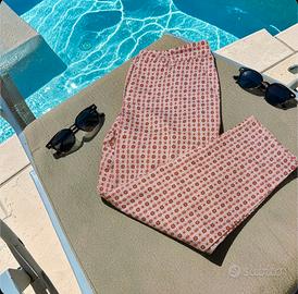 Pantaloni Stefanel con una fantasia geometrica