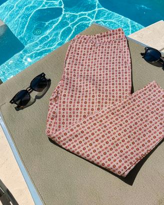 Pantaloni Stefanel con una fantasia geometrica