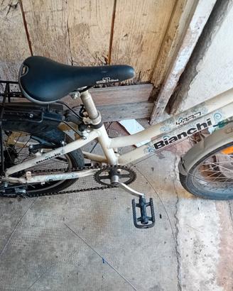 BICI DA BAMBINO BIANCHI 20 POLLICI