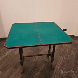 Tavolino da gioco vintage